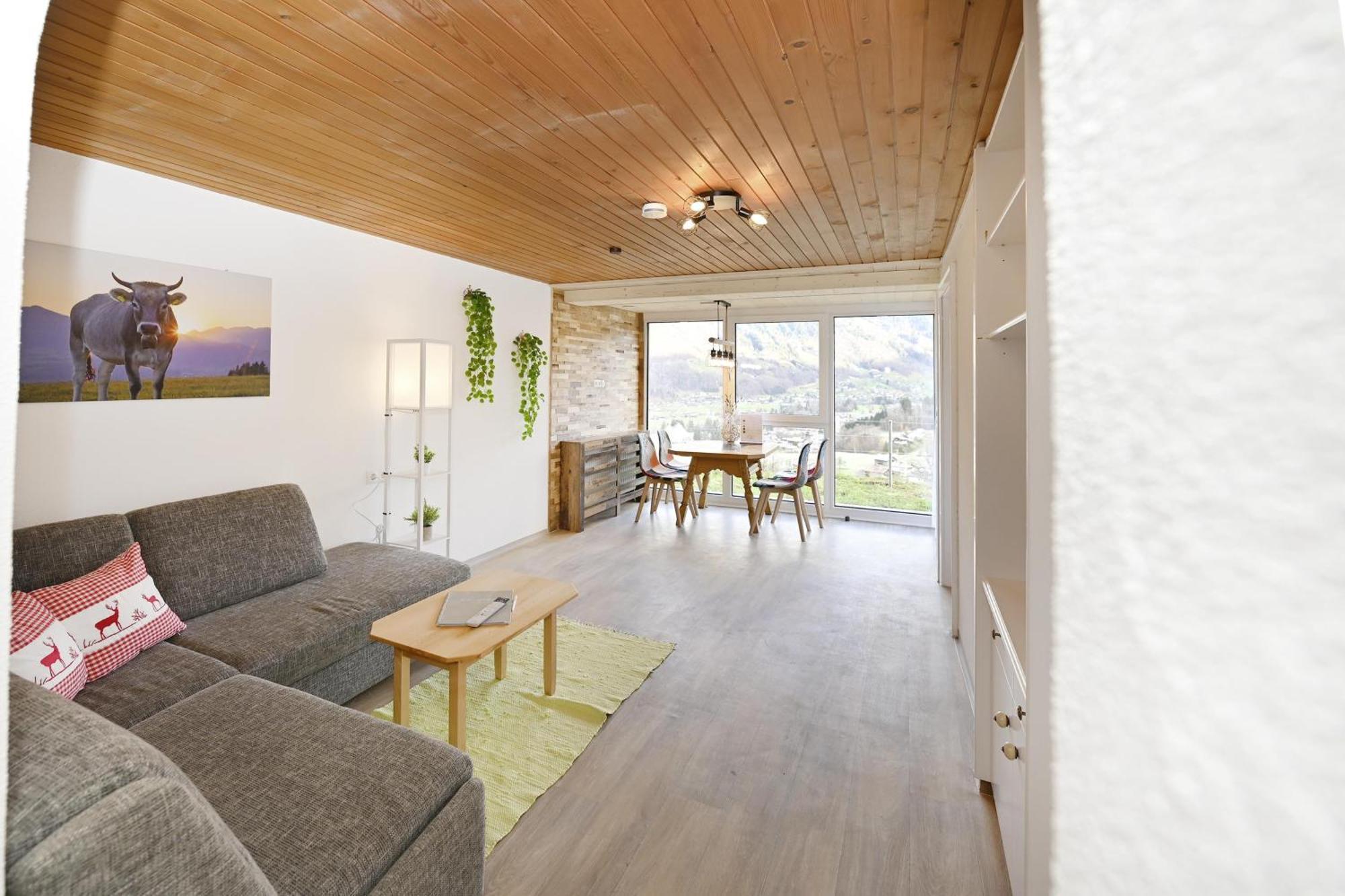 Gaestehaus Rundblick シュルンス エクステリア 写真